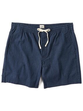 Flint and Tinder 365 Seersucker Drawstring Shorts Size L Coastal